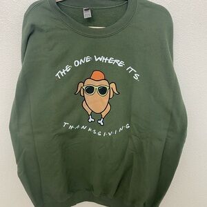 Gildan Heavy Blend Green Sweatshirt
